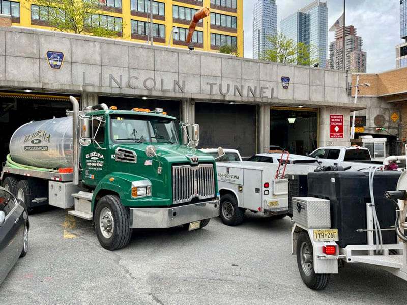 Deluxe portable restroom trailer designed for ultimate comfort in NY & NJ